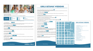 Girls Weekend Printable Trip Planner