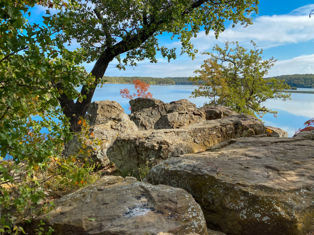 Lake Mineral Wells State Park view