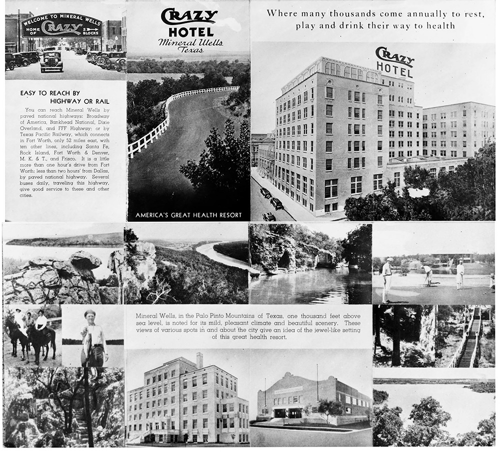 Crazy Water Hotel Brochure Crazy Water Hotel Brochure