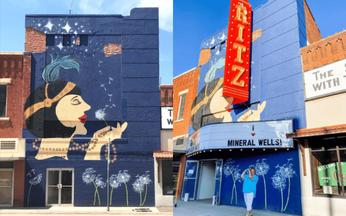 Flapper Girl Mural Flapper Girl Mural