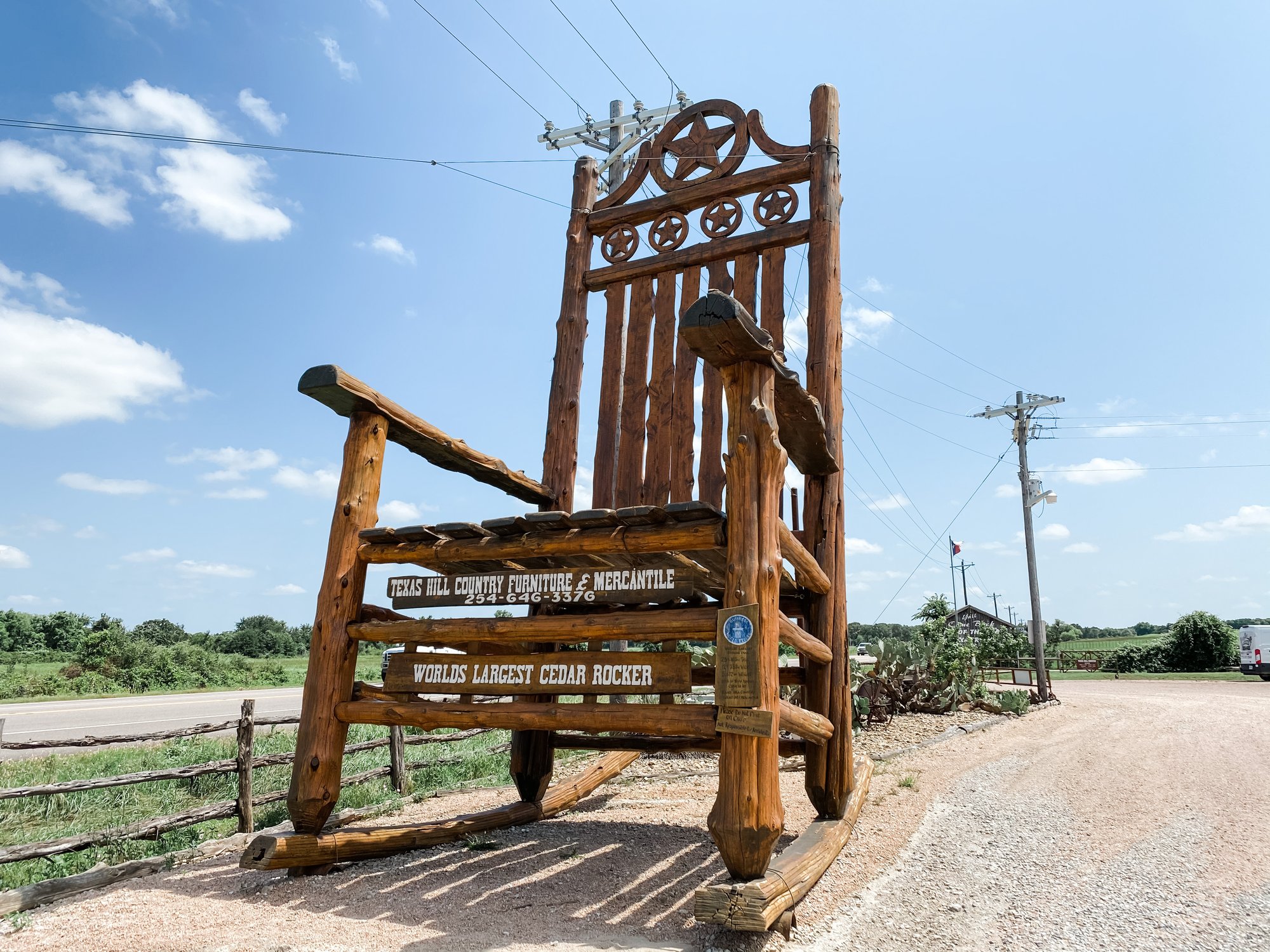 Star of Texas Rocker