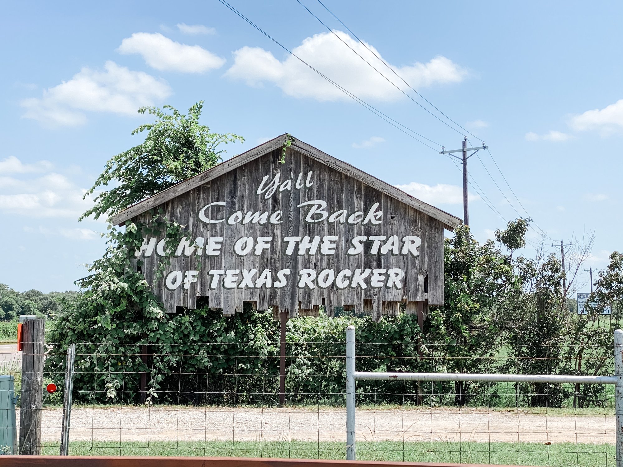 Star of Texas Rocker