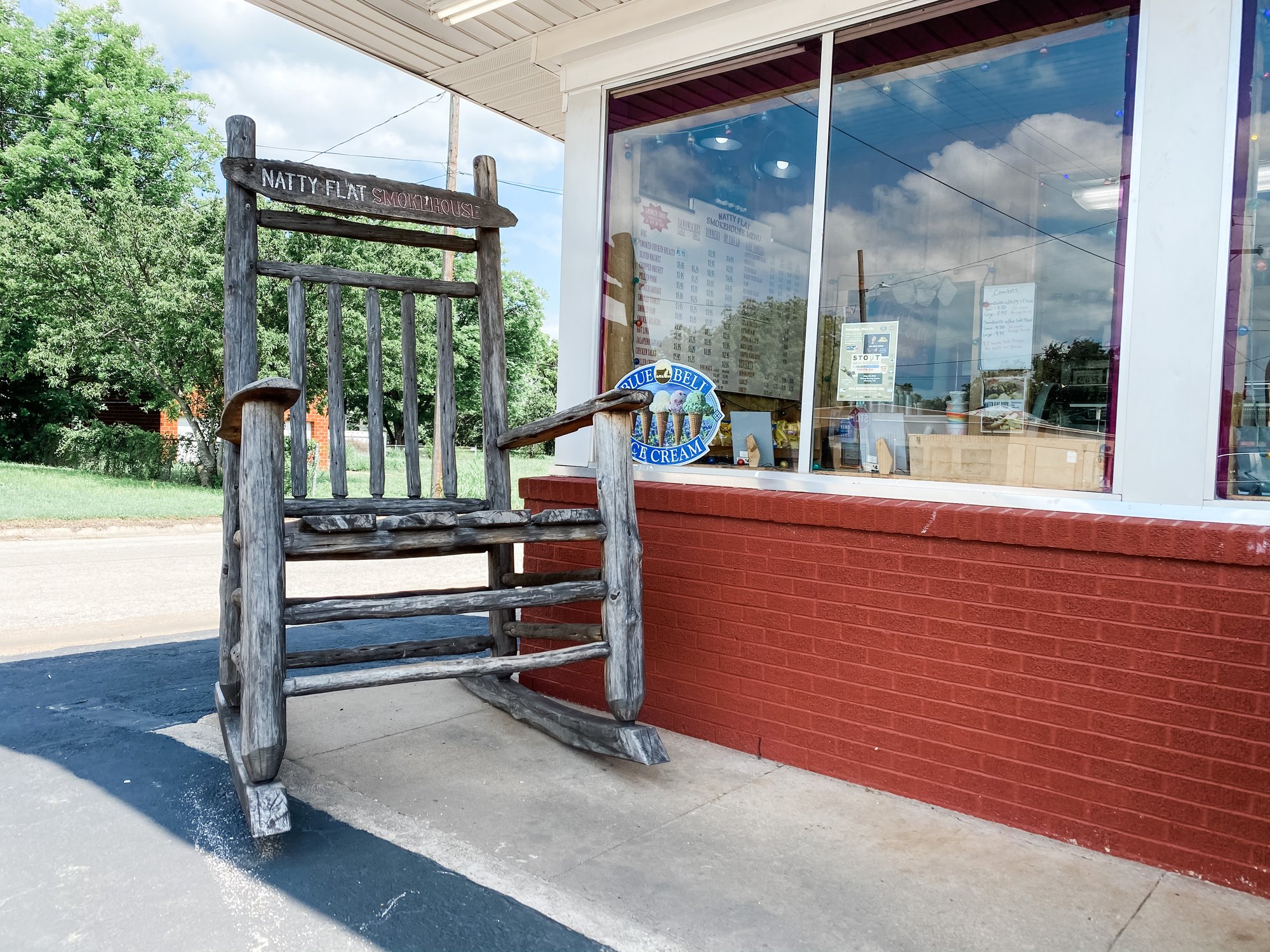Mineral Wells Largest Cedar Rocking Chair