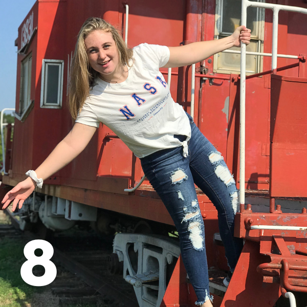 instagram-able Mineral Wells caboose