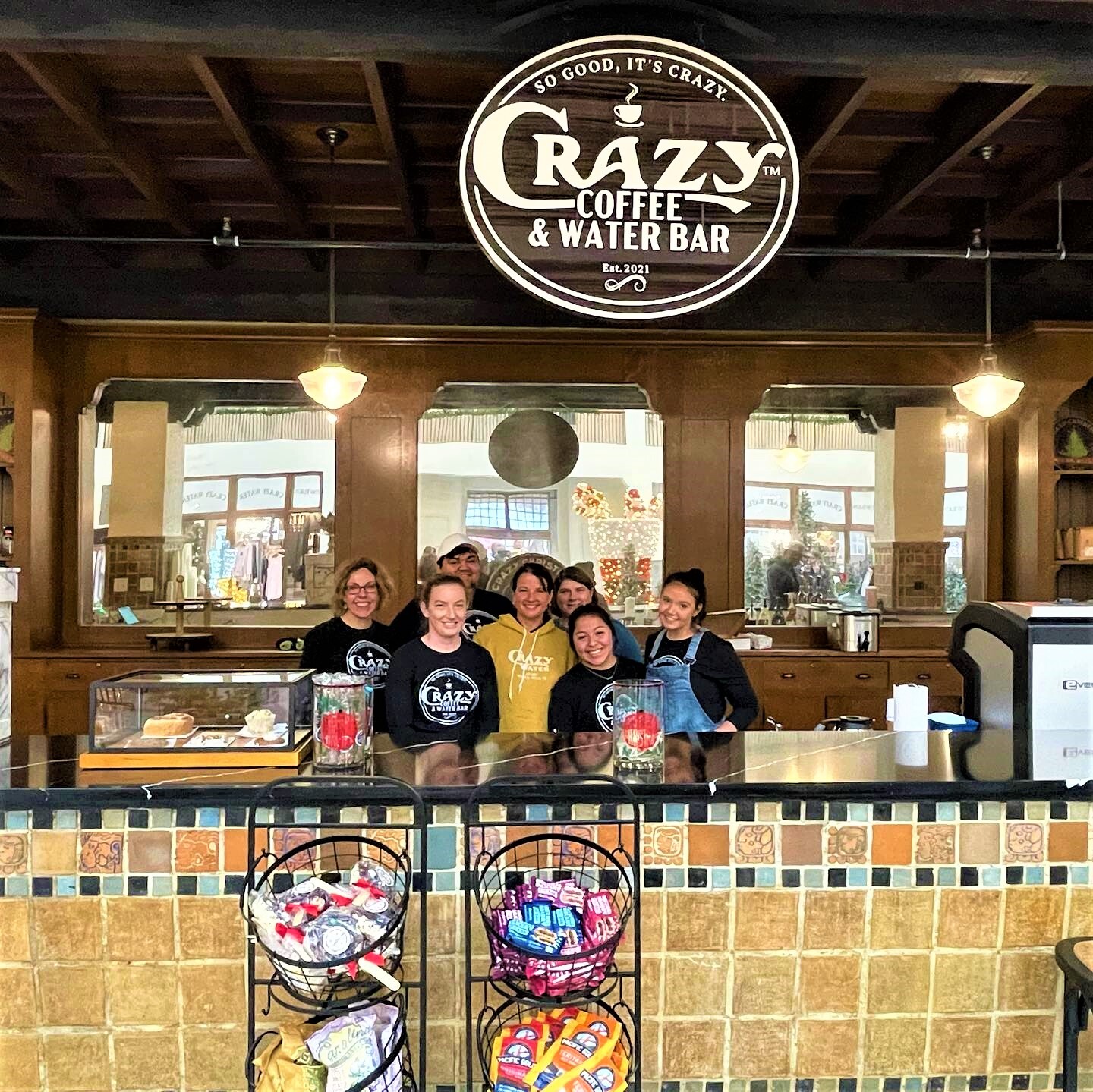 Crazy Water Coffee & Water Bar in Downtown Mineral Wells
