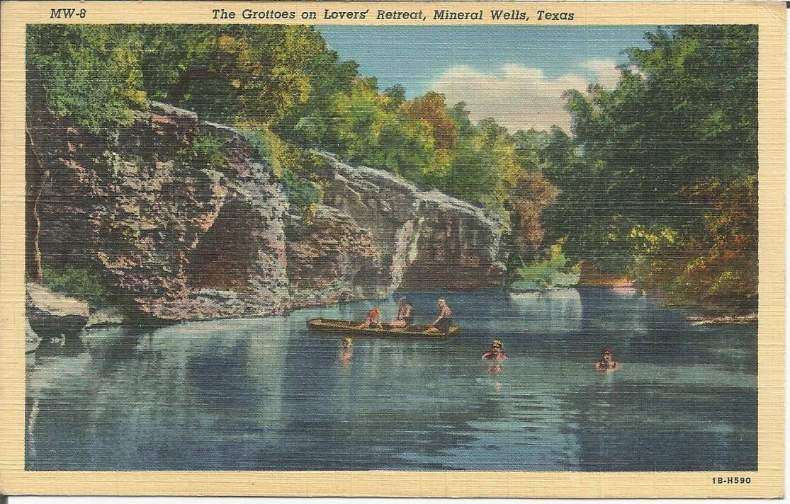 Lovers Retreat Postcard 1B-H590