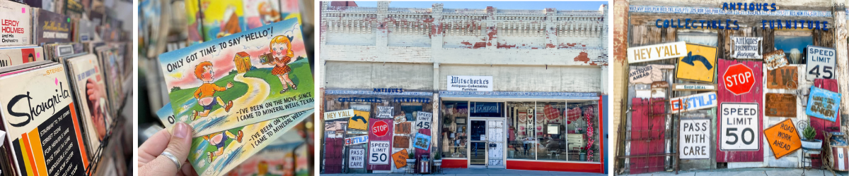 Antique Shopping in and Around Mineral Wells