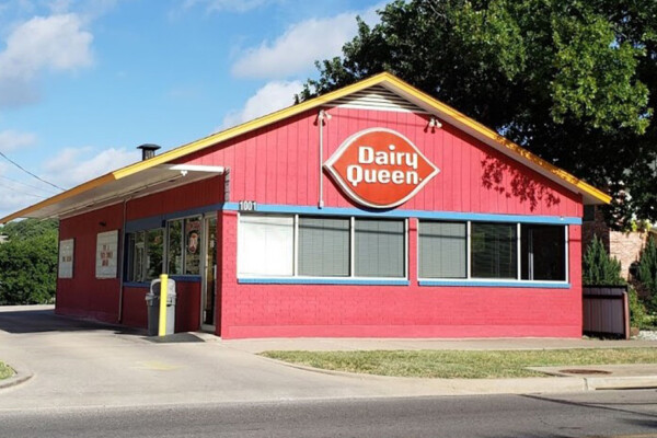 Hickeys Dairy Queen building exterior with signage