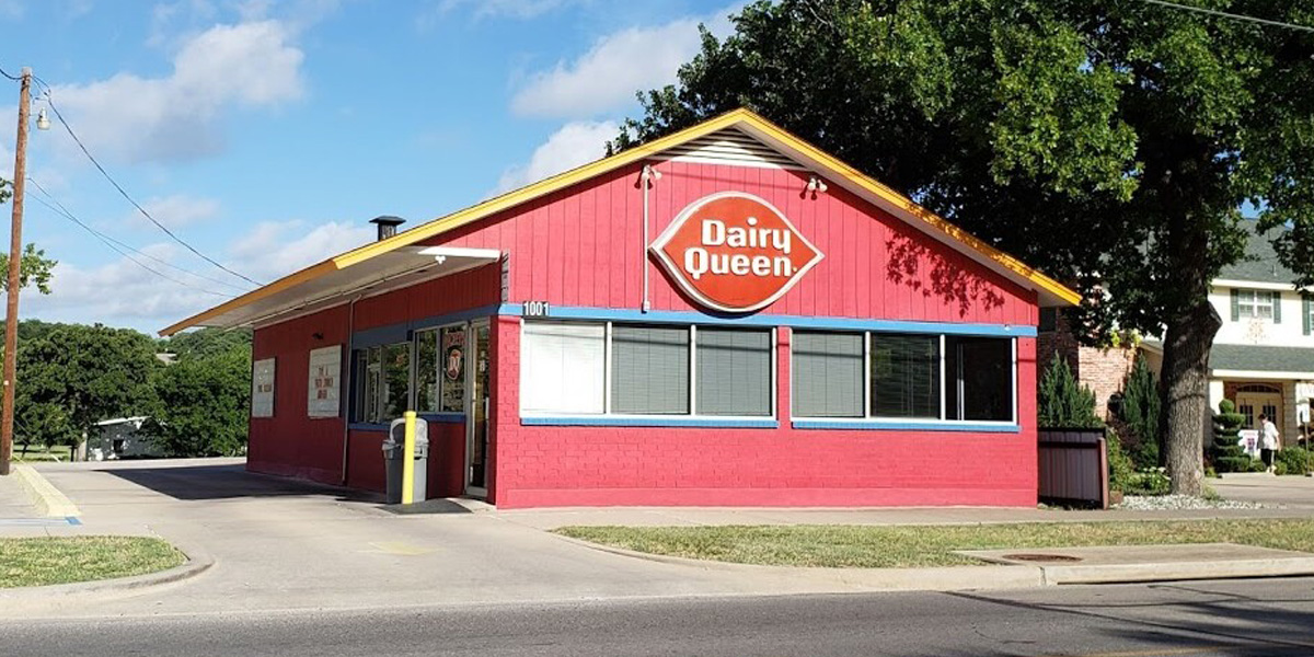 Hickeys Dairy Queen building exterior with signage