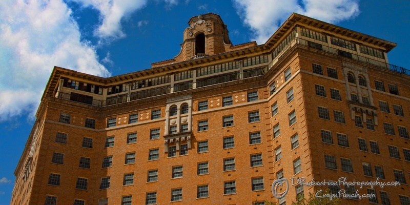 Baker hotel front exterior view