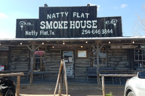 Natty Flat Smokehouse Entrance