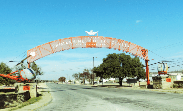 Camp Wolters Entrance