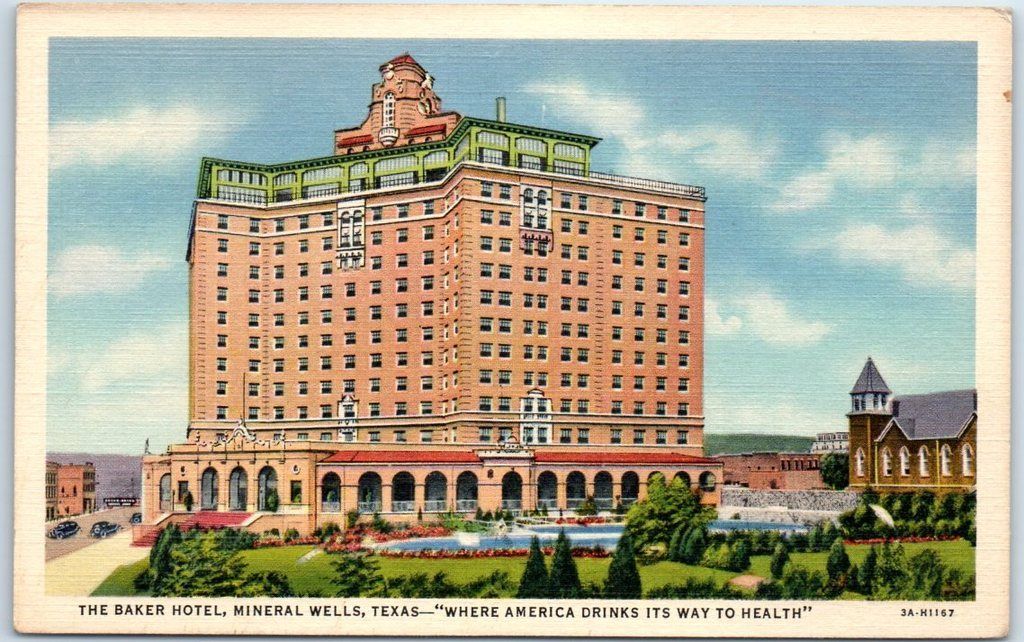 Greetings From Mineral Wells: all about the historic postcard