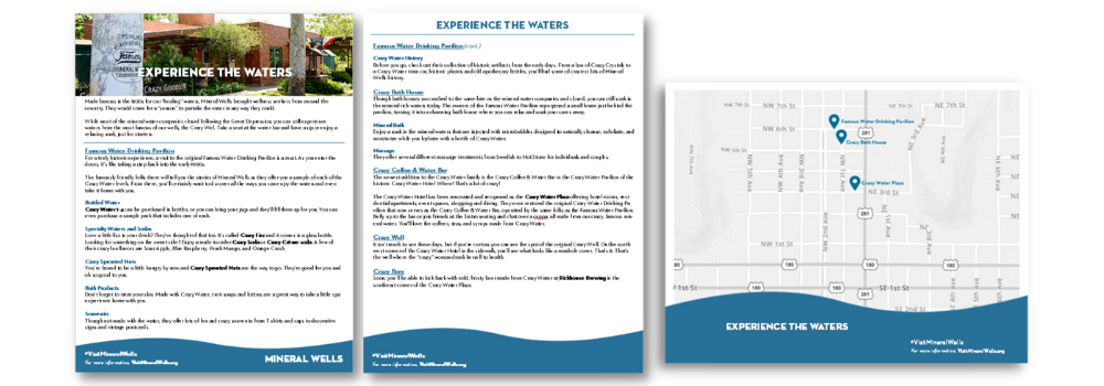 experience the waters map