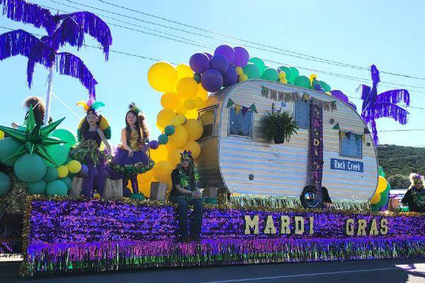 MARDI GRAS PARADE & SHRIMP FEST Float
