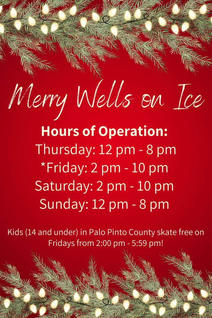 Merry-Wells-on-Ice schedule